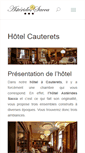 Mobile Screenshot of cauterets-asterides-sacca.com